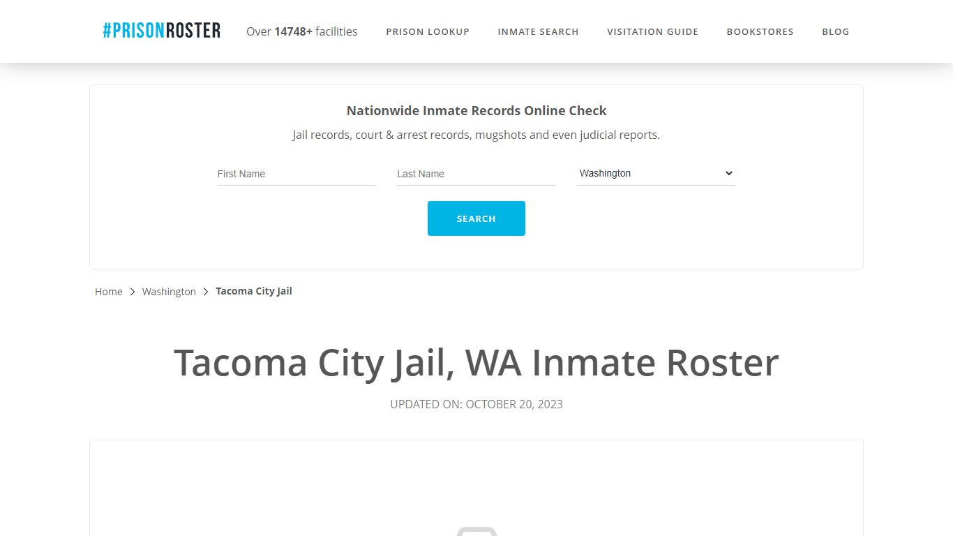 Tacoma City Jail, WA Inmate Roster - Prisonroster